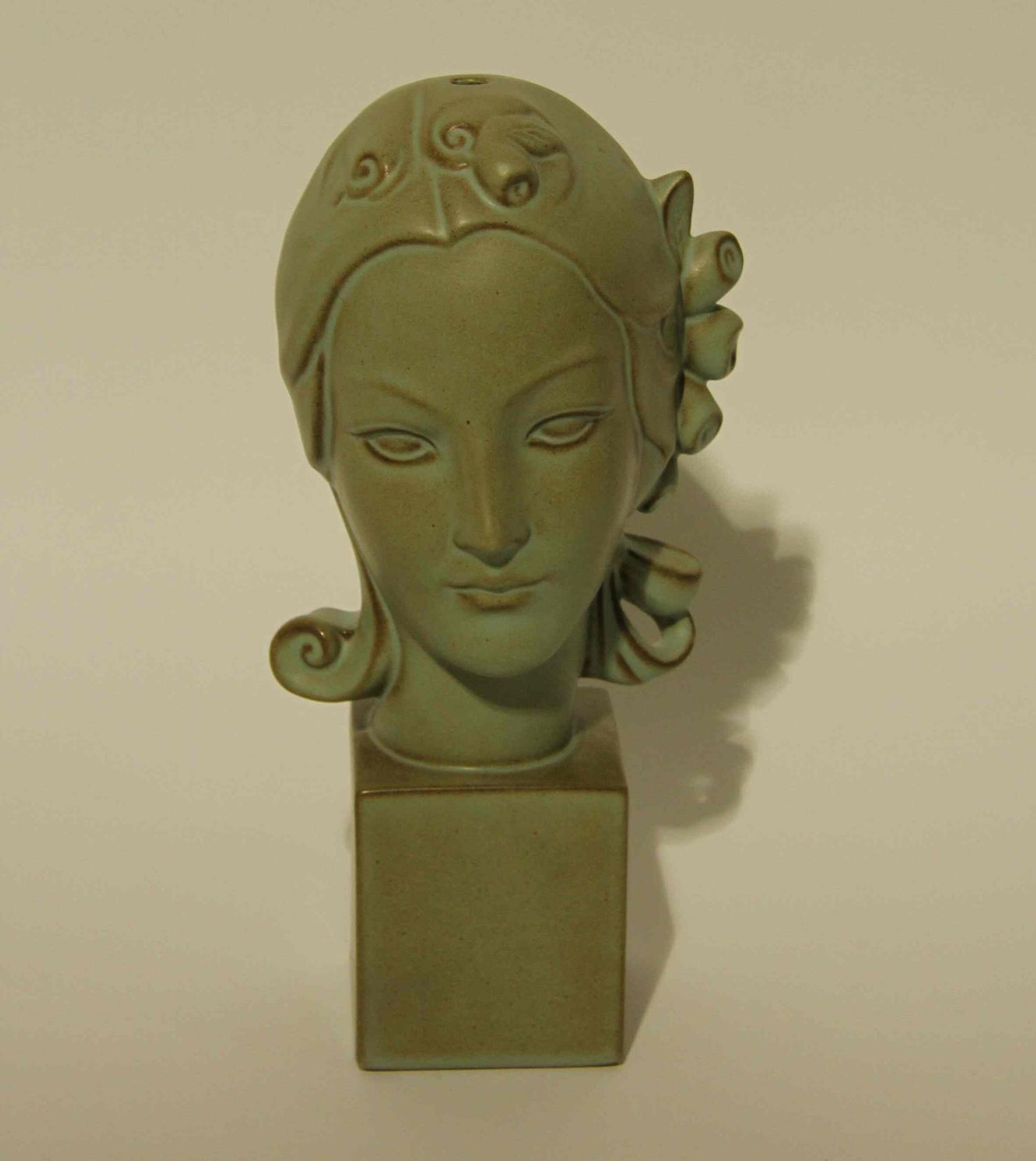 A Haeger Pottery Lamp Base Height 13 1/2 inches.