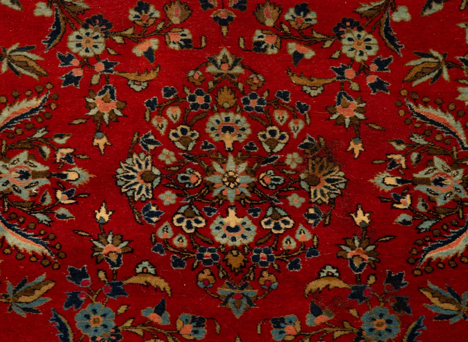 A Sarouk Wool Rug