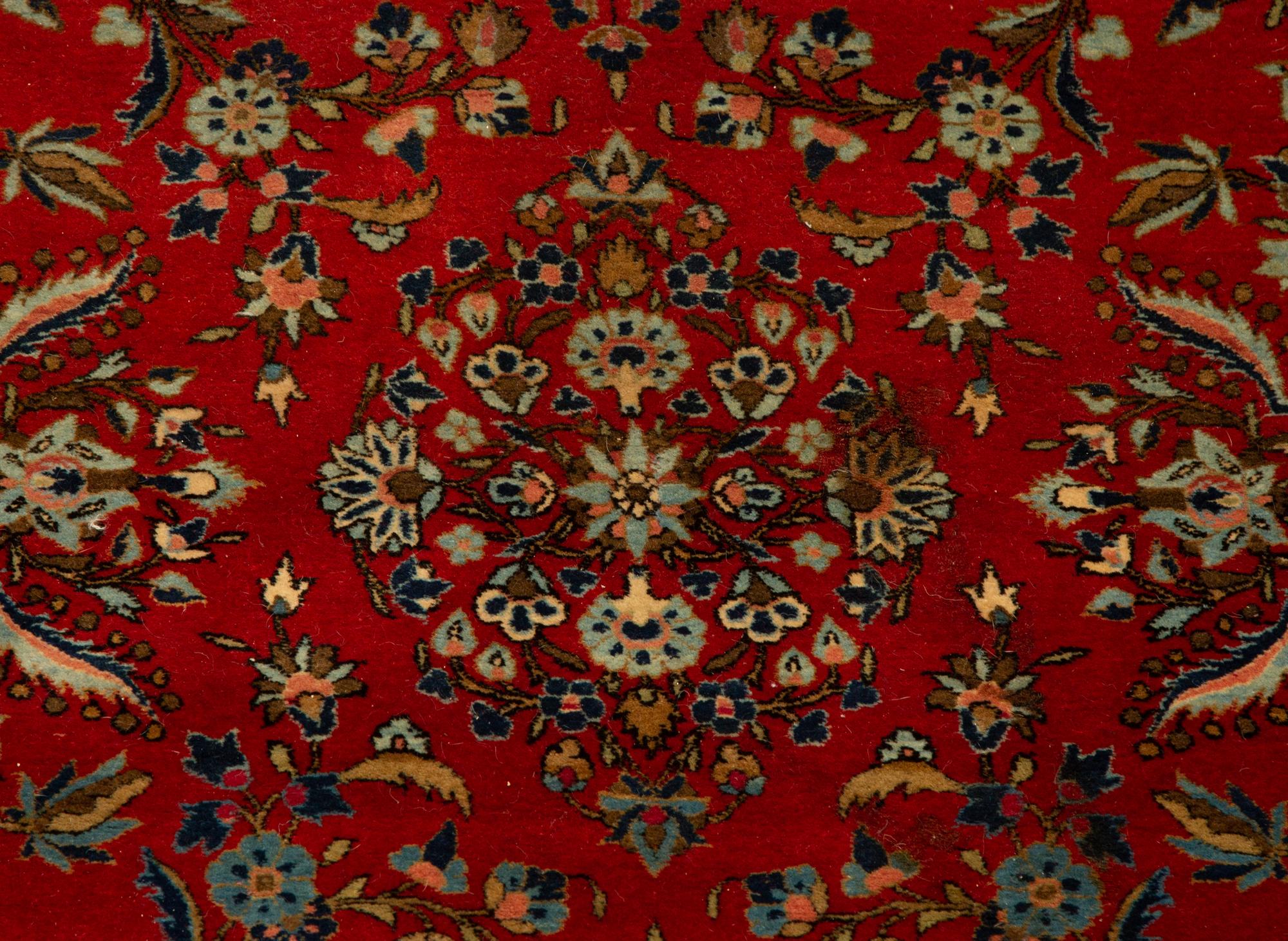 A Sarouk Wool Rug