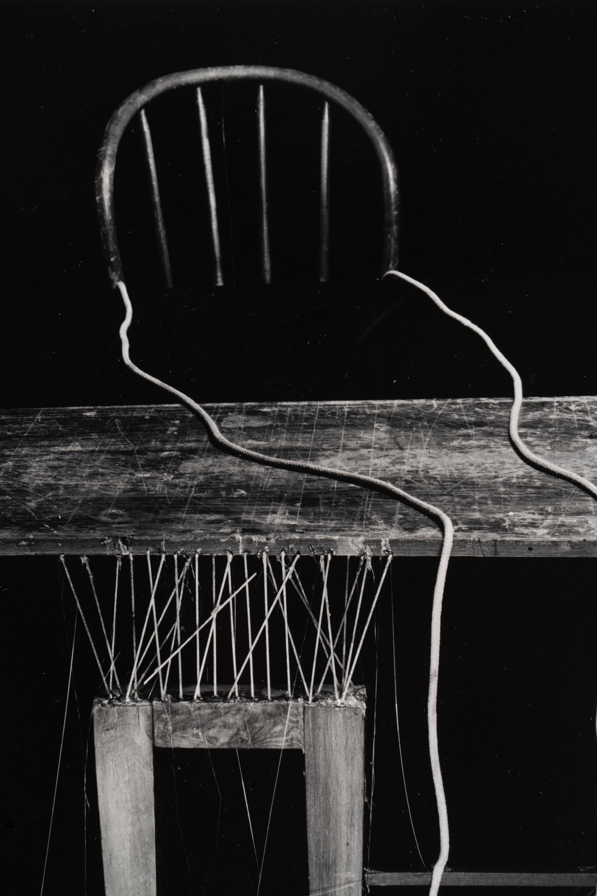 Untitled (Rope and Chair) and Untitled (Banana) , 1984 (two works)