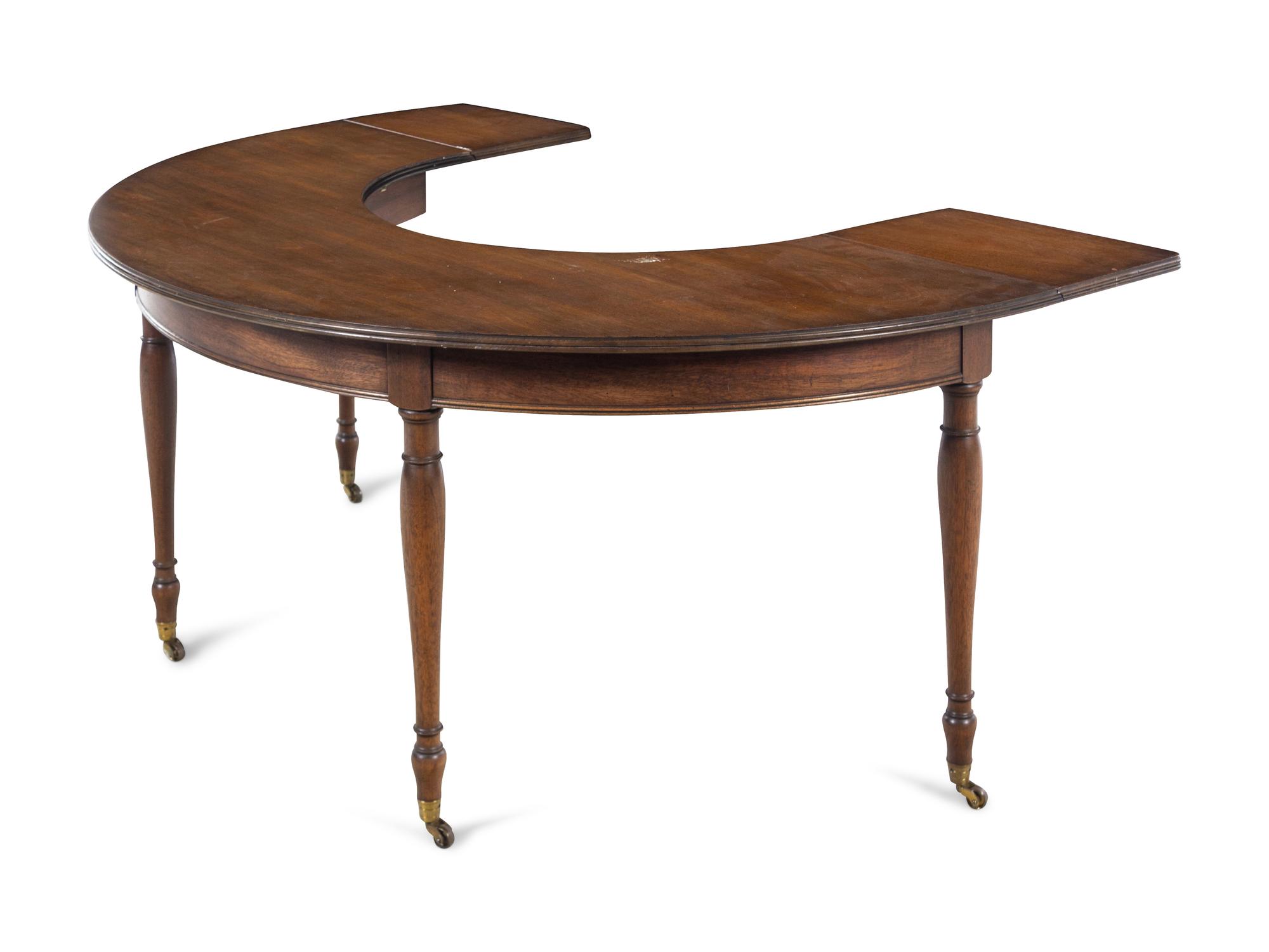 A Kittinger Regency Style Mahogany Hunt Table