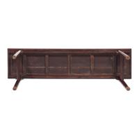 A Chinese Tielimu Recessed-Leg Altar Table, Pingtou'an, Qing Dynasty 清 鐵力木平頭案