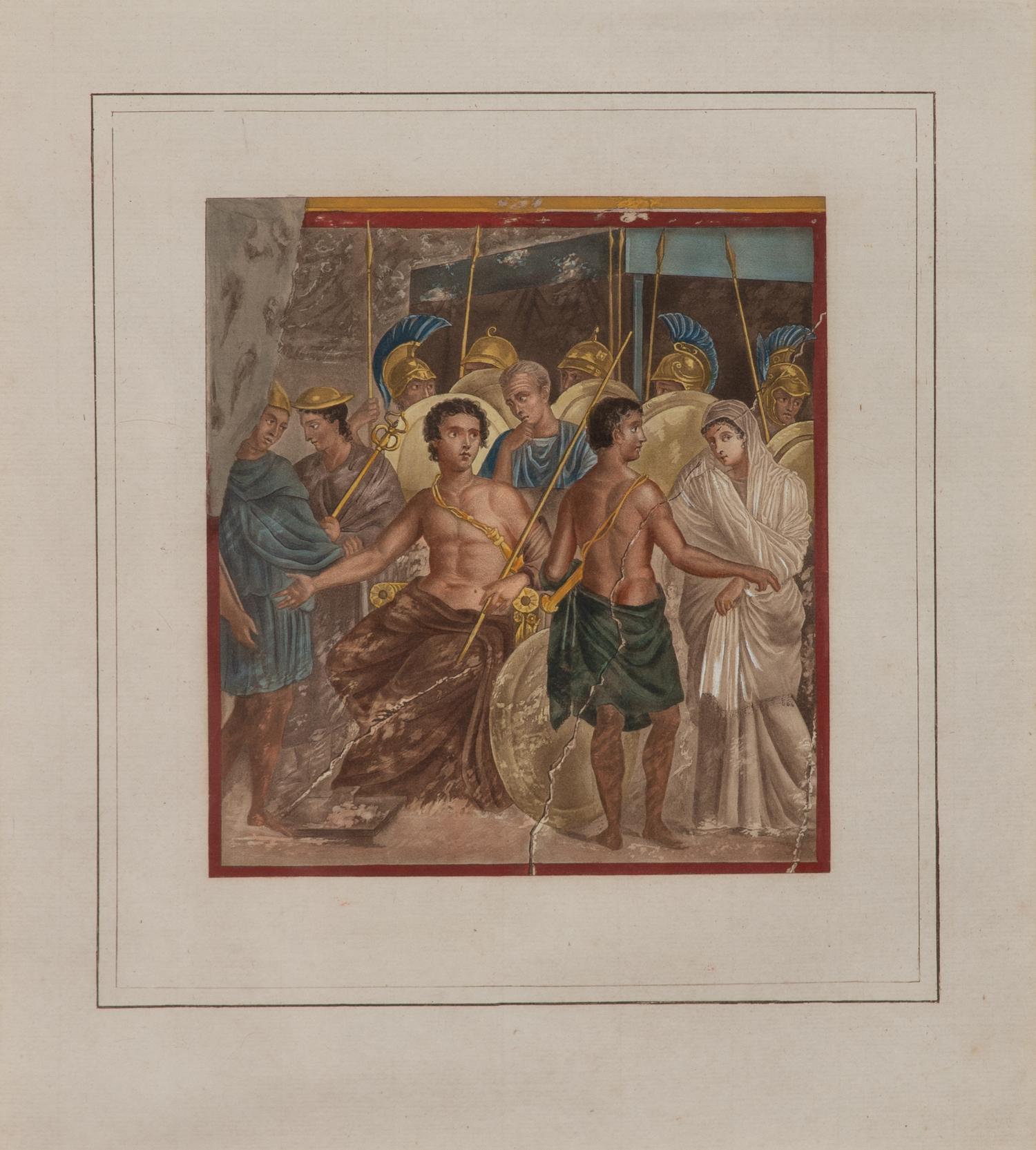 A Collection of Hand-Colored Engravings by Jules Frederic Bouchet Framed 20 3/4 x 16 3/4 inches. — (French, 1799-1860)