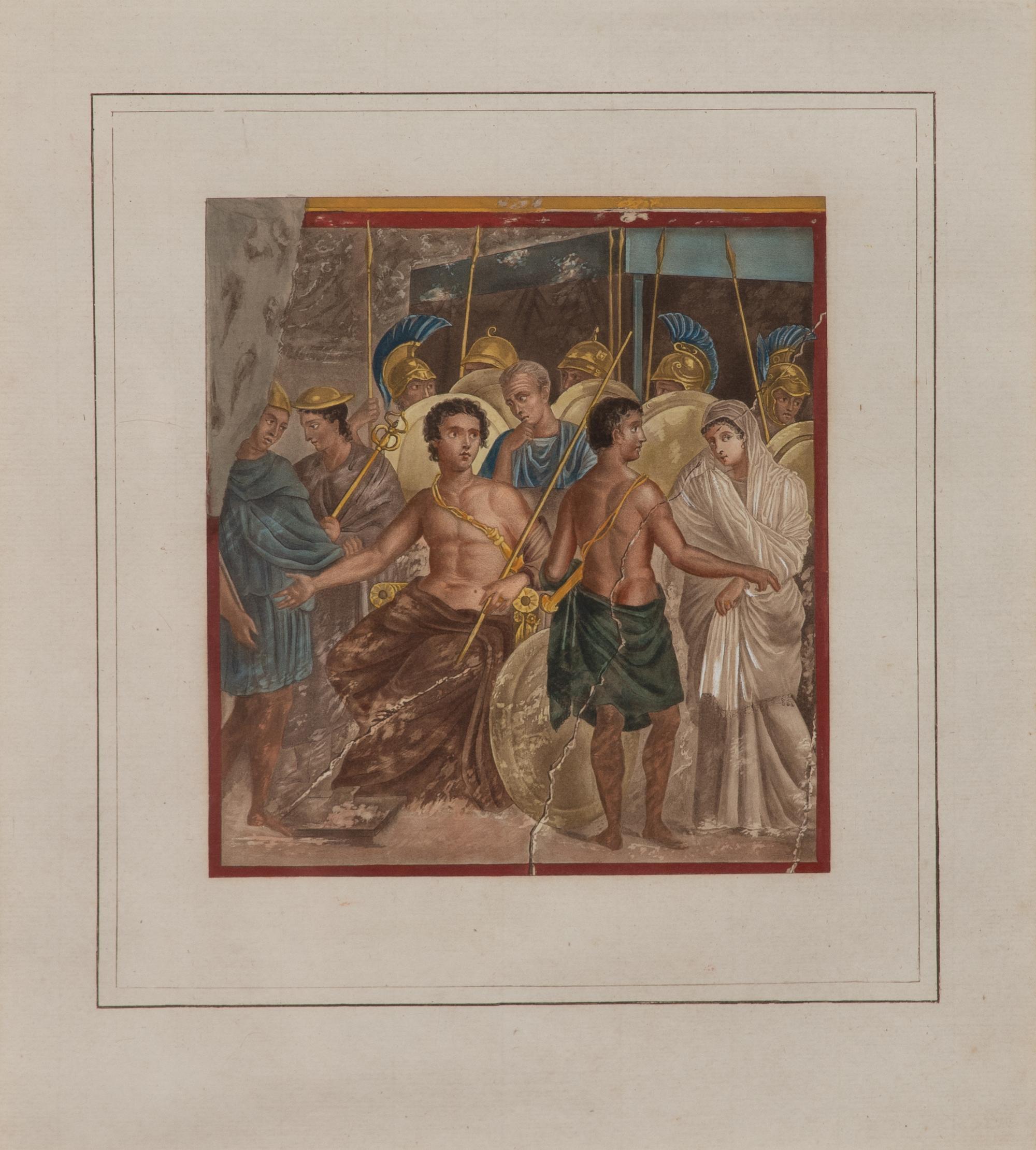 A Collection of Hand-Colored Engravings by Jules Frederic Bouchet Framed 20 3/4 x 16 3/4 inches. — (French, 1799-1860)