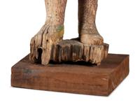 An American Carved and Painted Pine Tobacco Store Figure