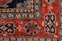 A Herati or Northwest Persian Wool Rug
