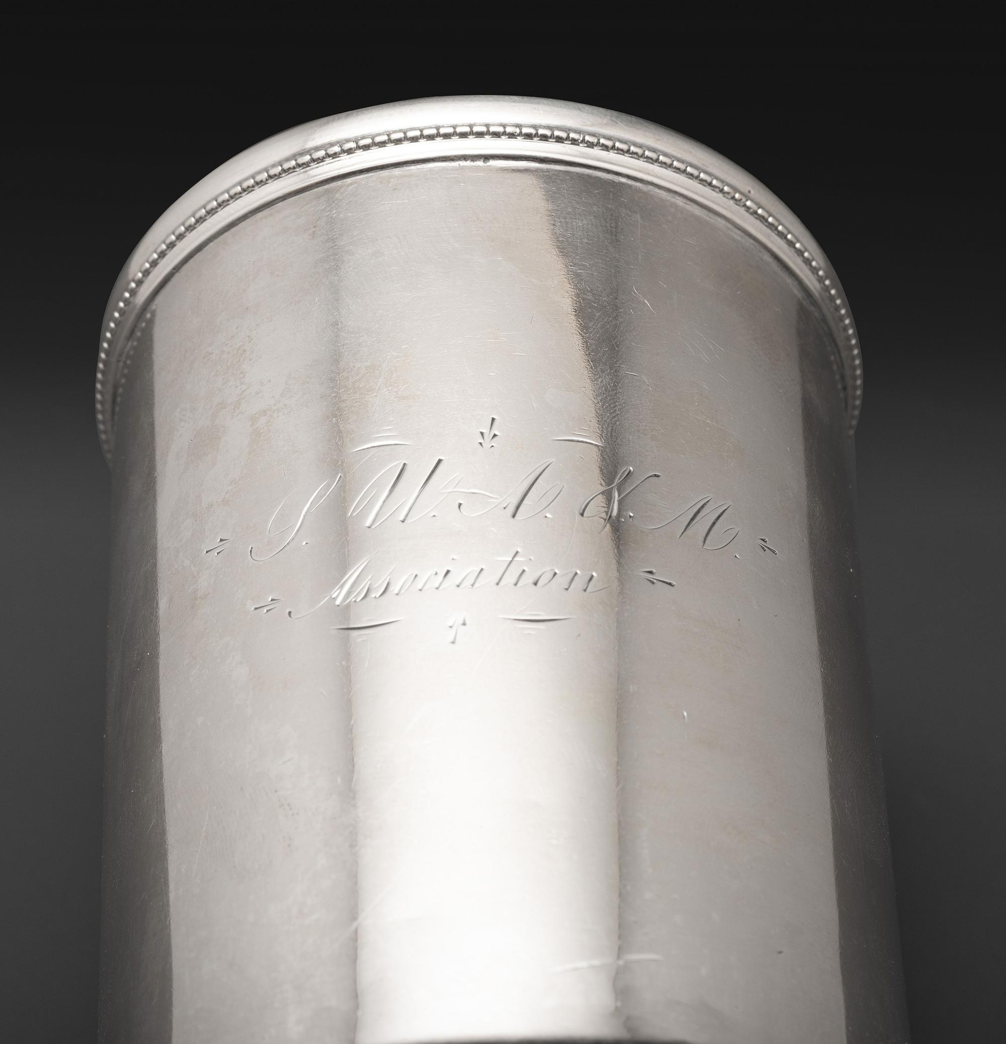 A Coin Silver Award Julep Cup