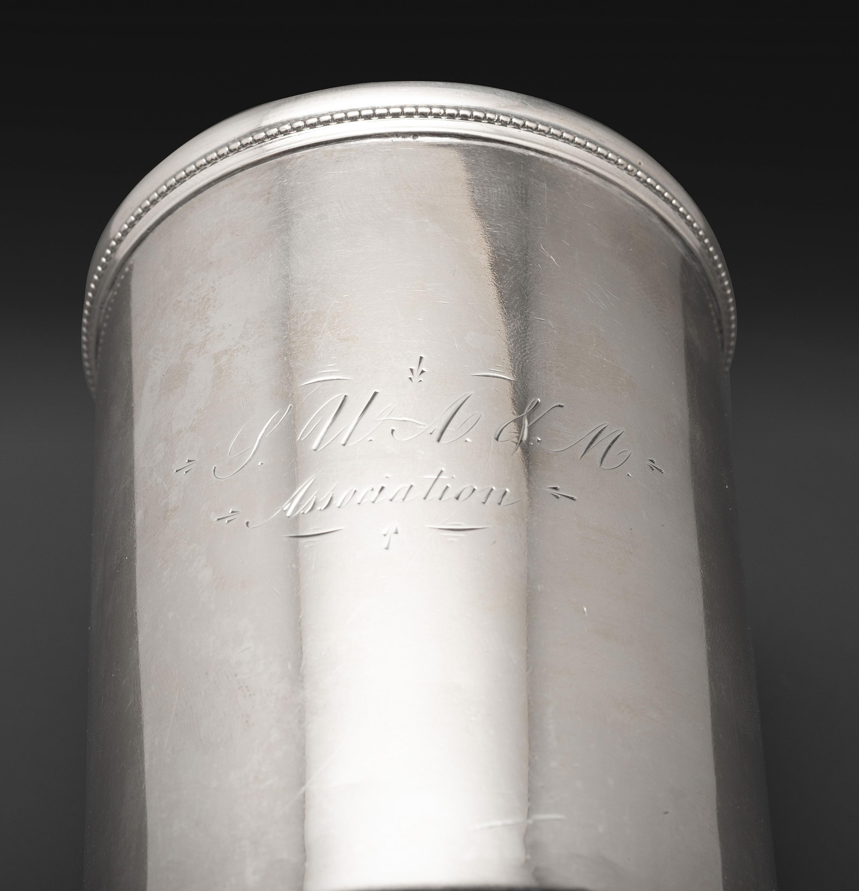 A Coin Silver Award Julep Cup