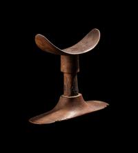 An Egyptian Wood Headrest