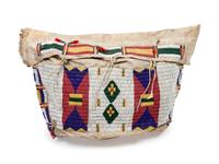 Sioux Beaded Hide Possible Bag