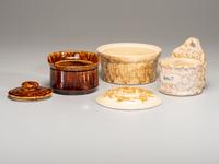 Fourteen Rockingham Glaze Articles