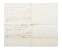 [SLAVERY & ABOLITION]. Appraisal and Bill of Sale of 7 enslaved people and personal property of enslaver Daniel Summors (1772-1856). Bourbon County, KY, 5 May 1856.