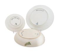 A Group of Three Royal Copenhagen Flora Danica Serving Articles