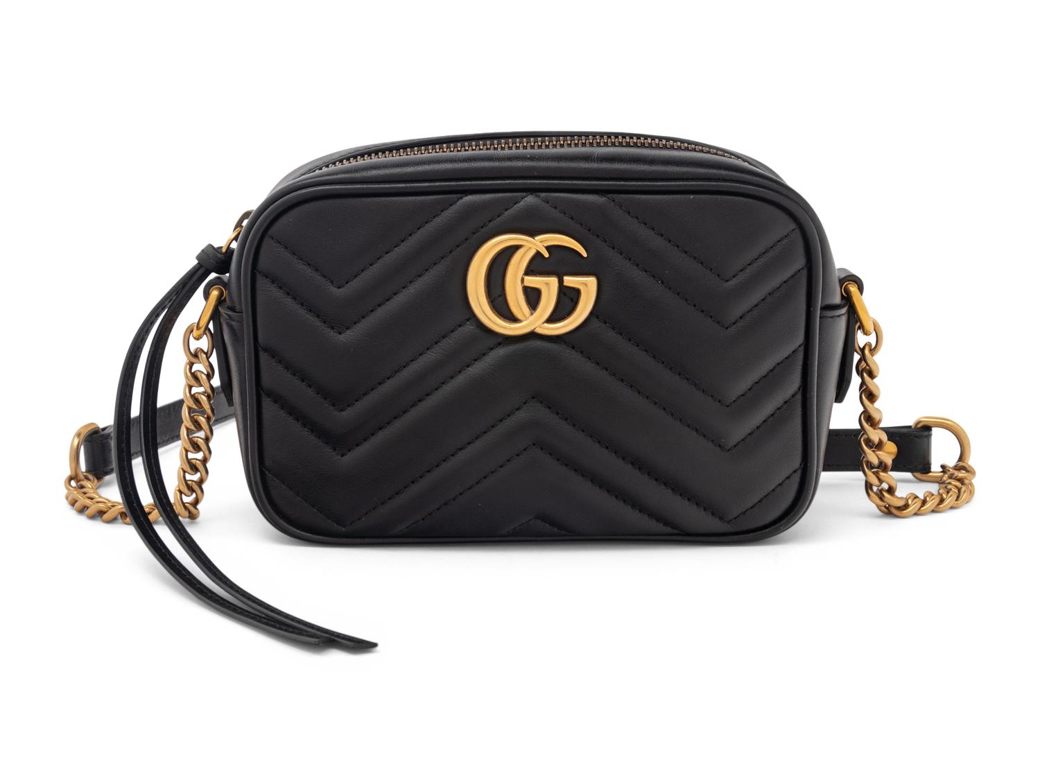 GUCCI, MINI GG MARMONT SHOULDER BAG