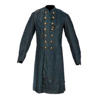 A collection of items identified to Lieutenant Colonel Jonathan Biggs, 123rd Illinois Infantry, “Wilder’s Brigade,” highlighted by bullet-struck frock coat and vest worn during the assault on Selma, Alabama. 2 April 1865.