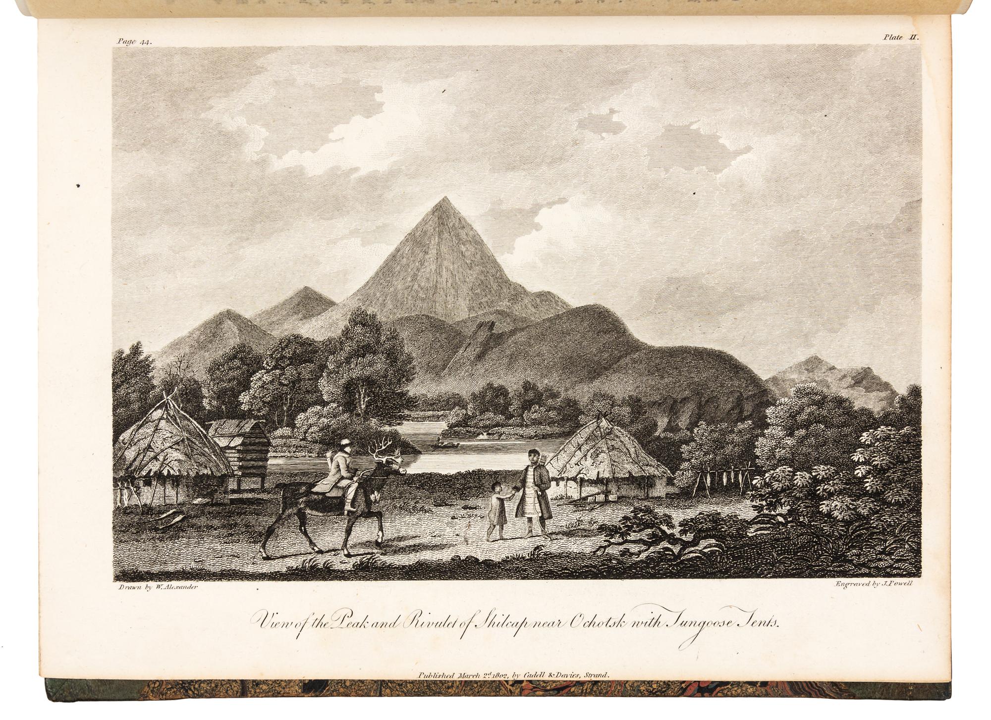 SAUER, Martin. An Account of a Geographical and Astronomical Expedition to the Northern Parts of Russia. London, 1802. FIRST EDITION.
