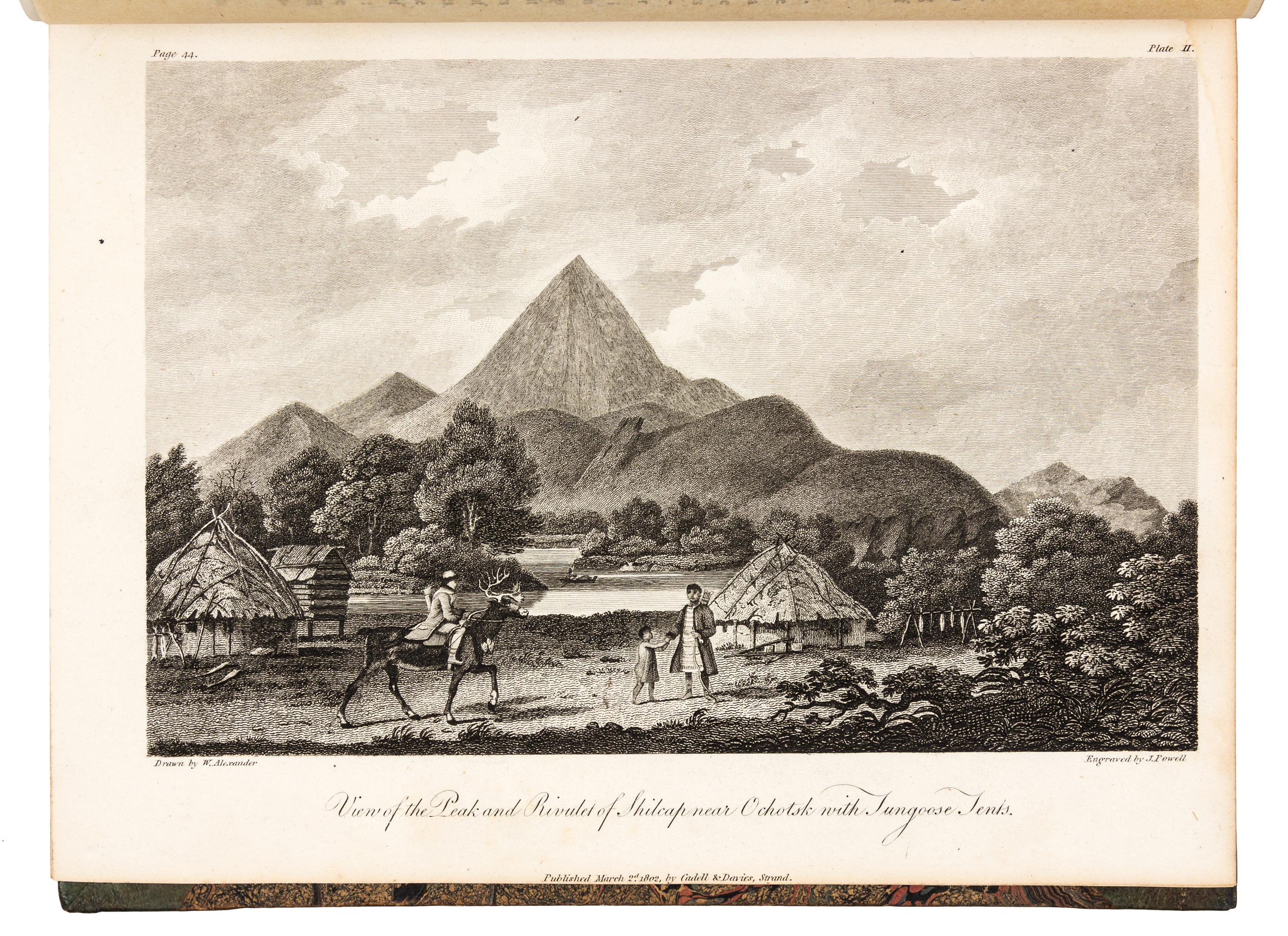SAUER, Martin. An Account of a Geographical and Astronomical Expedition to the Northern Parts of Russia. London, 1802. FIRST EDITION.