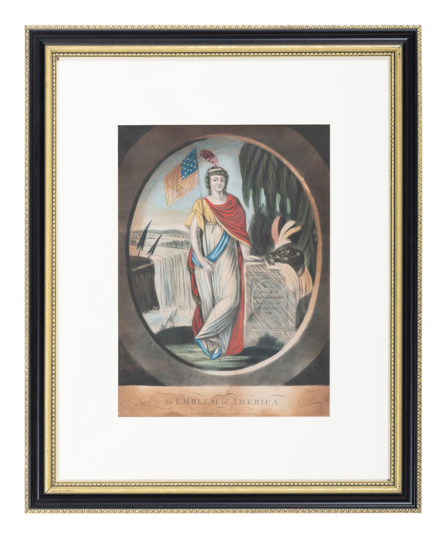Four Allegorical Prints of the Continents