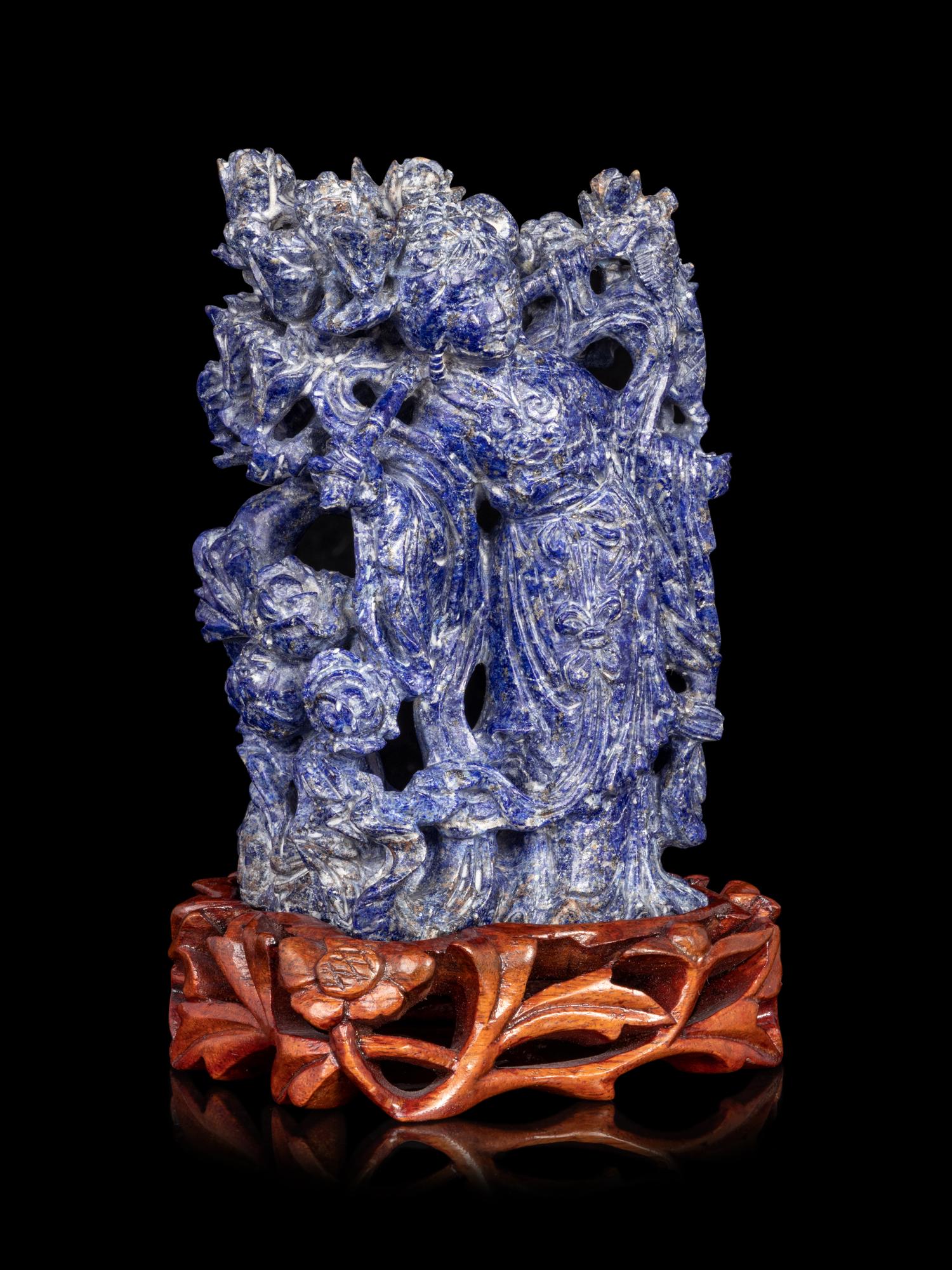 Three Chinese Hardstone Carvings