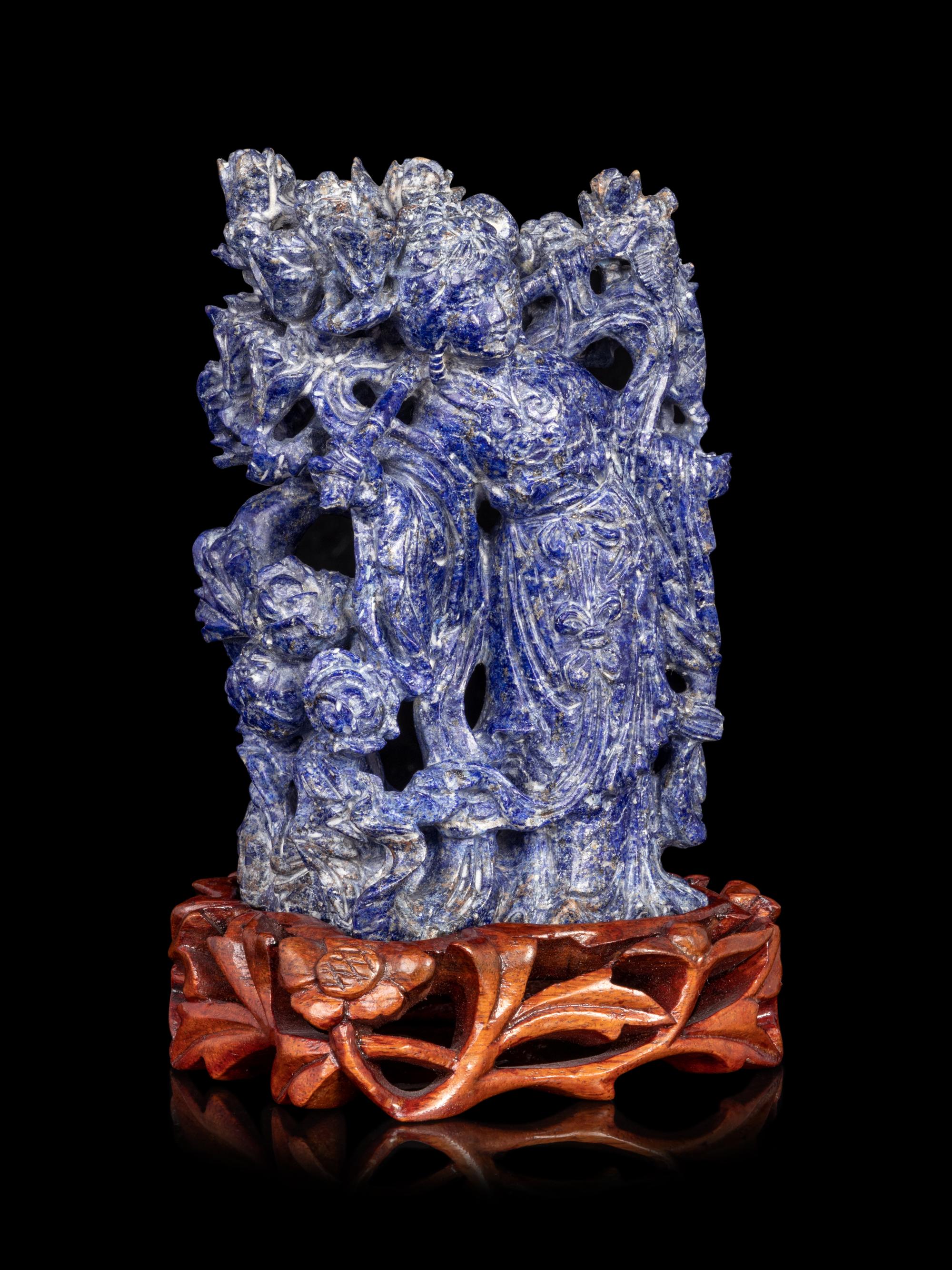 Three Chinese Hardstone Carvings
