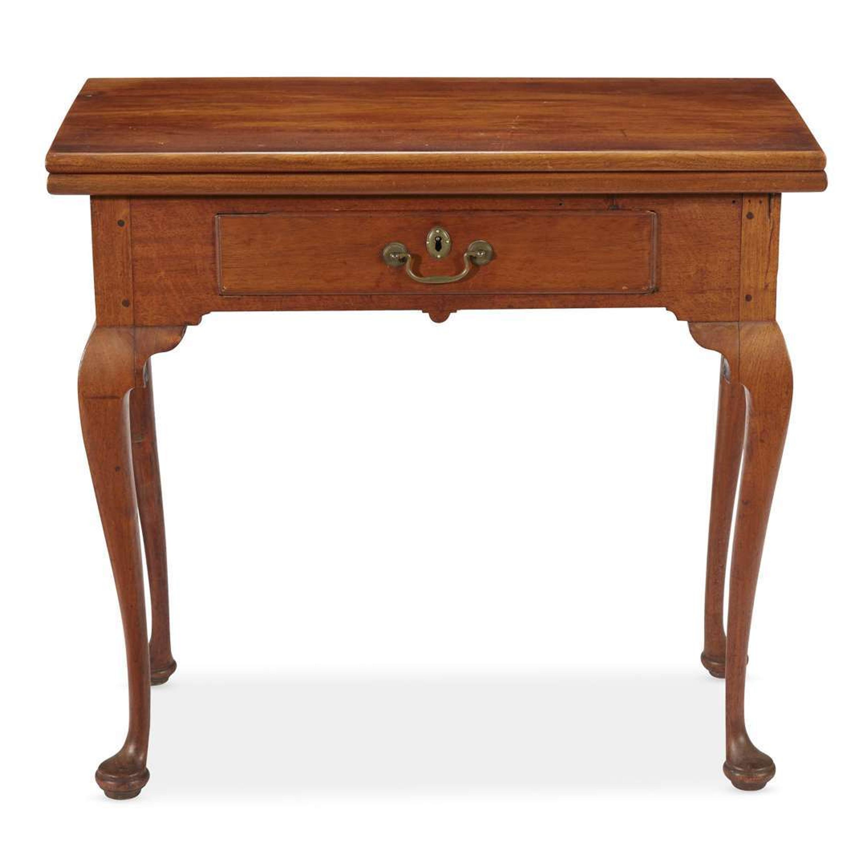 Queen Anne walnut card table Philadelphia, PA, circa 1770