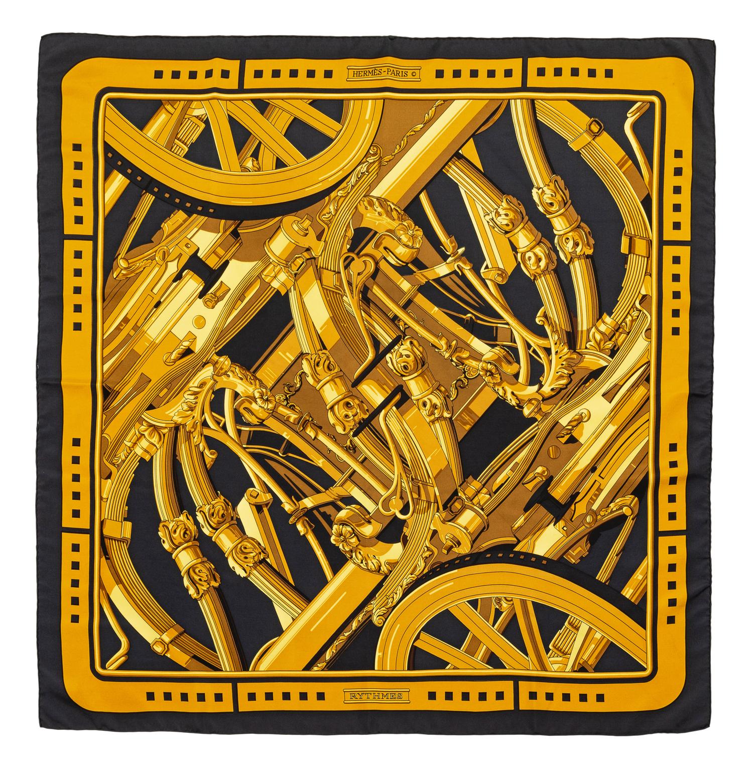 Hermès 90cm Silk Scarf 36" x 36"