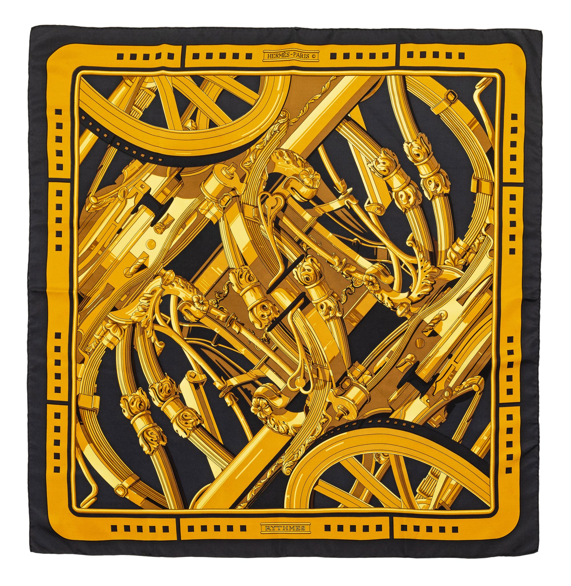 Hermès 90cm Silk Scarf 36" x 36"