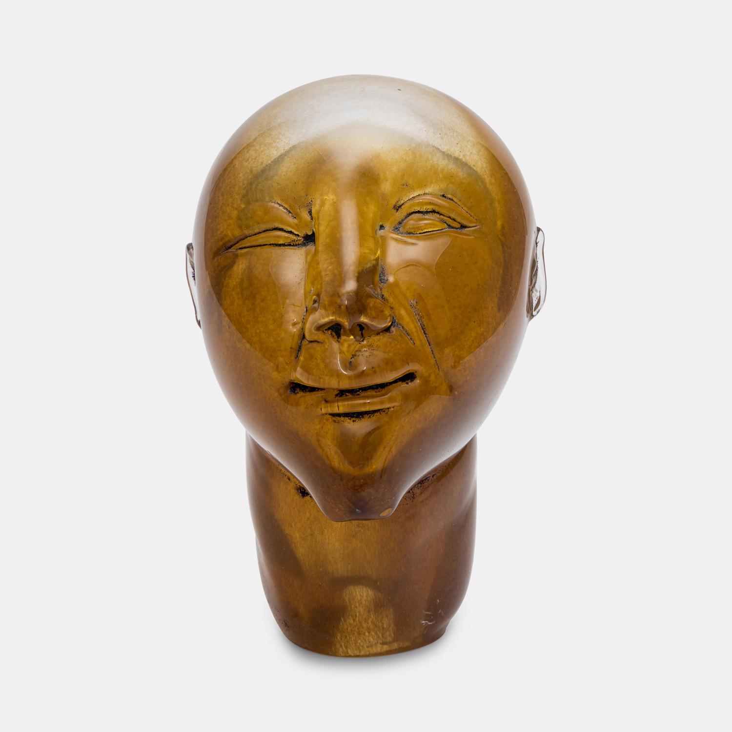 Amber Winking Head, 2007