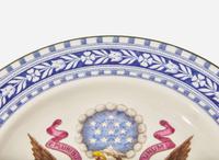 A Wedgwood Bone China "Great Seal" Plate, UK, circa 1900