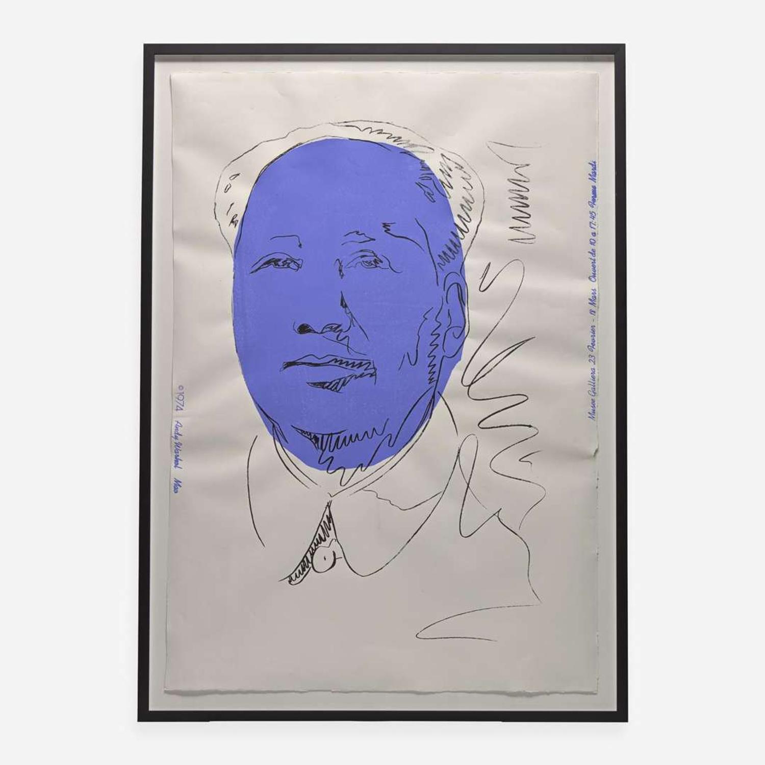 Andy Warhol (American, 1928-1987) Mao
