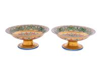 A Pair of Russian Porcelain Tazze