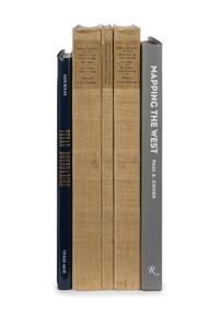 [BIBLIOGRAPHIES -- CARTOGRAPHY]. A group of 11 works regarding the mapping of the American West, comprising: