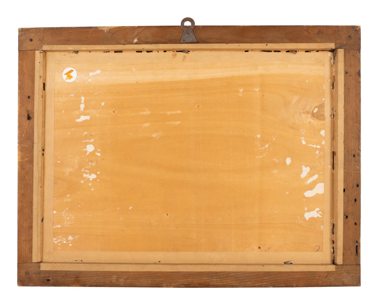 Two Italian Trompe-L'Oeil Collage Paintings — 20TH CENTURY