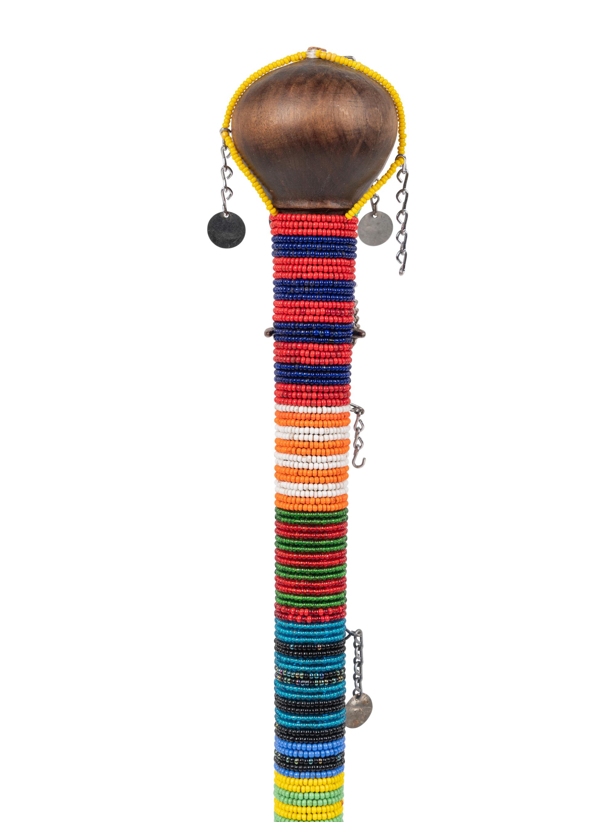 Two Yoruba Beaded Articles