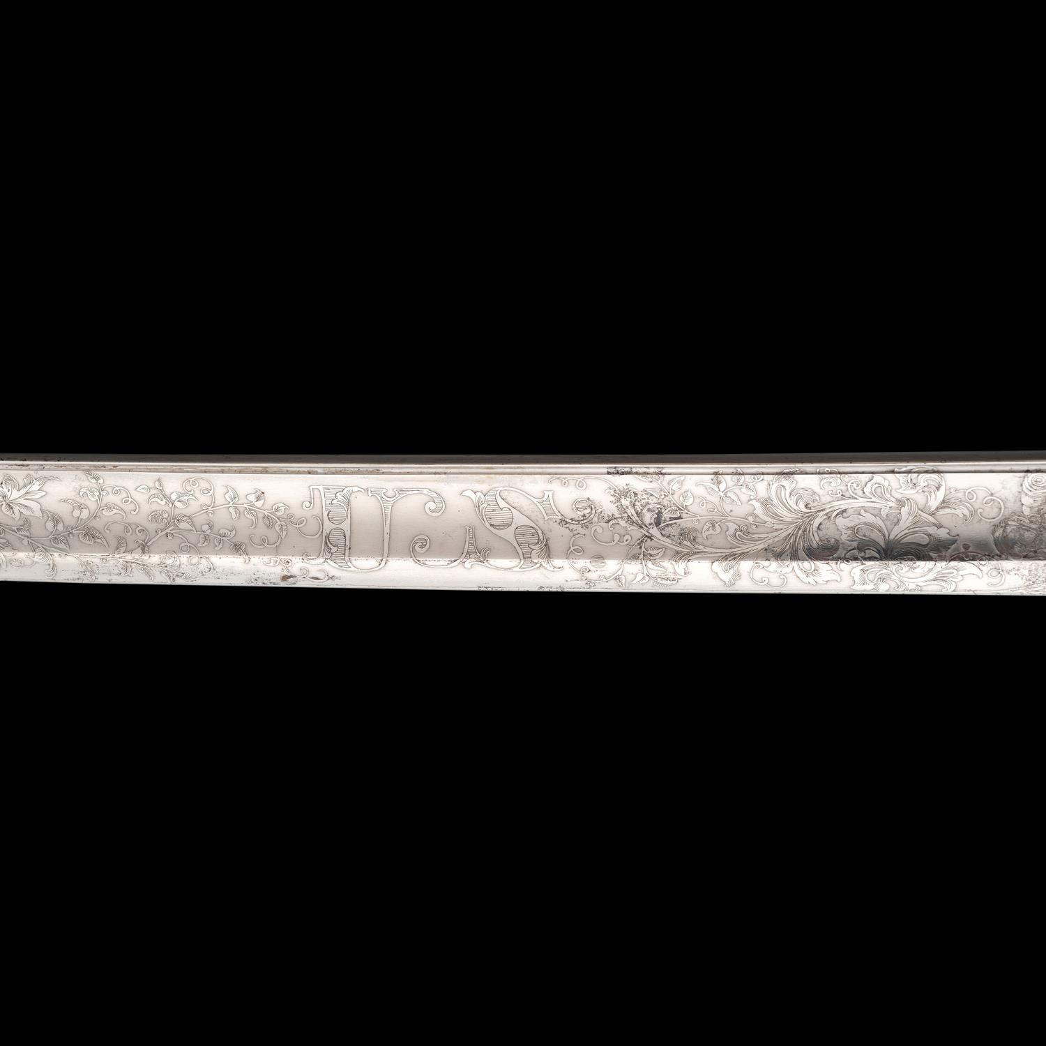 Very Fine Schuyler, Hartley & Graham Presentation Sword of Lt. Col. C.S. Hansen, 20th KY Inf. & 37th KY Mounted Inf.- WIA & POW at Saltville, VA