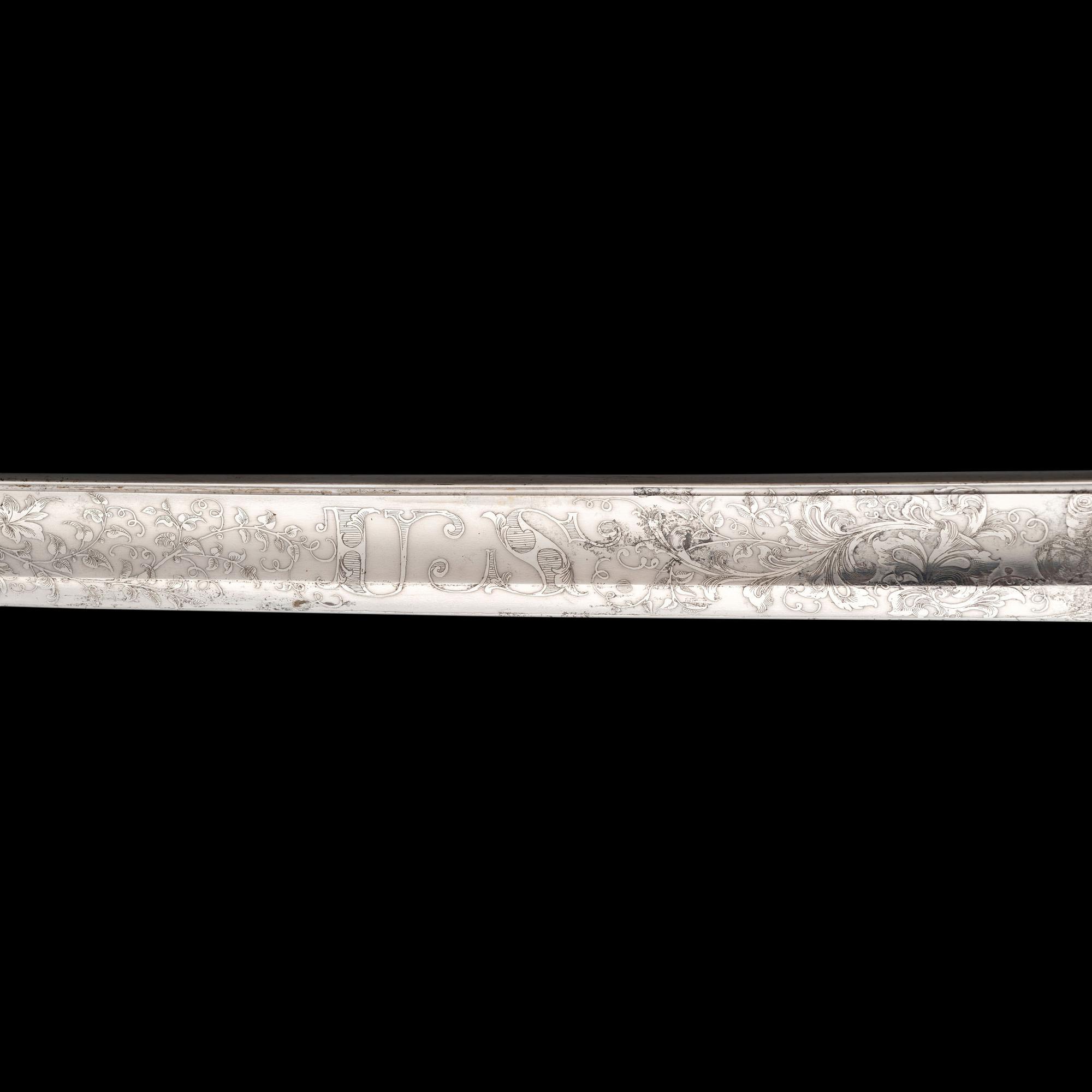 Very Fine Schuyler, Hartley & Graham Presentation Sword of Lt. Col. C.S. Hansen, 20th KY Inf. & 37th KY Mounted Inf.- WIA & POW at Saltville, VA