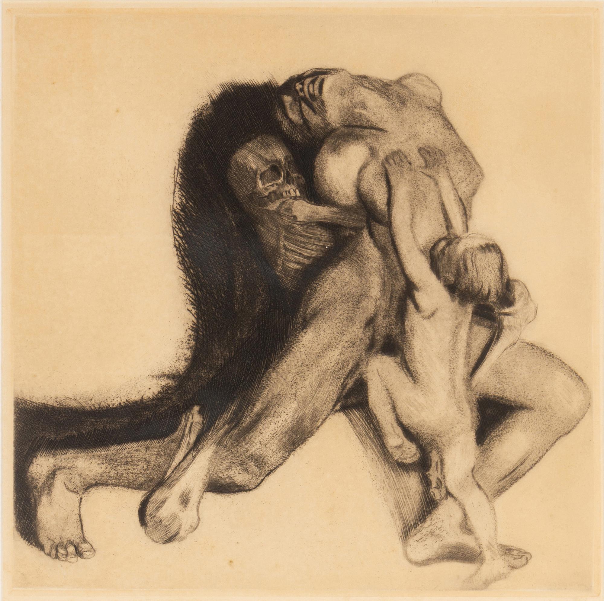 Tod und Frau , 1910