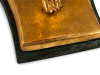 A Continental Gilt Bronze and Glass Center Table