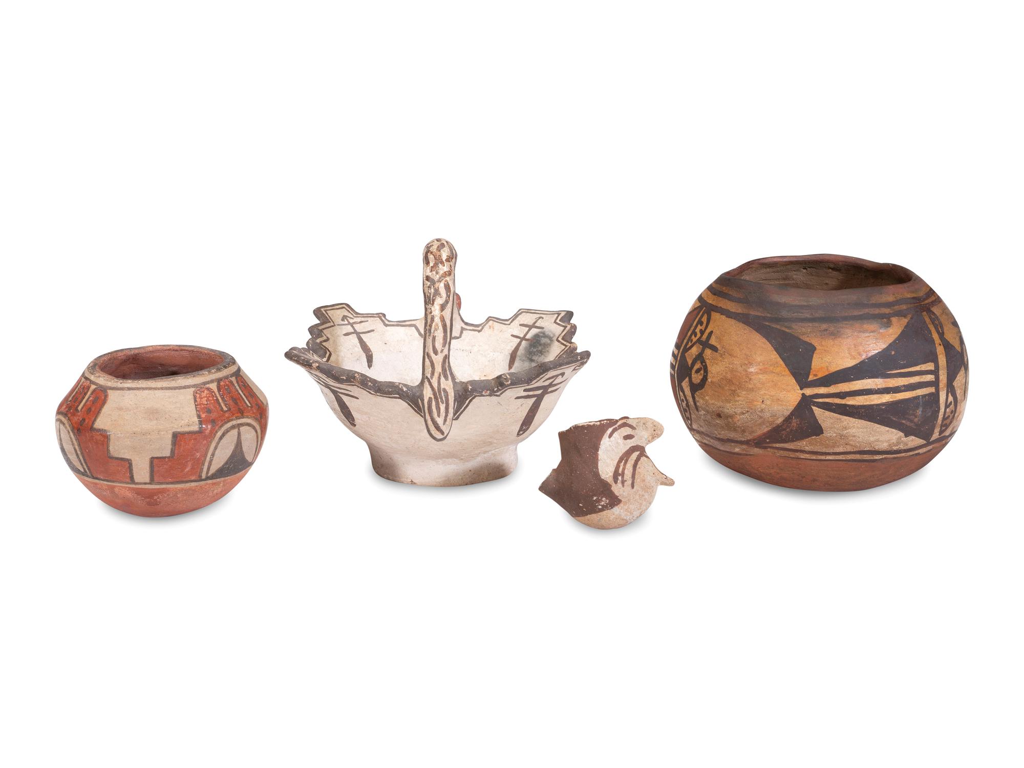 Collection of Pueblo Pottery