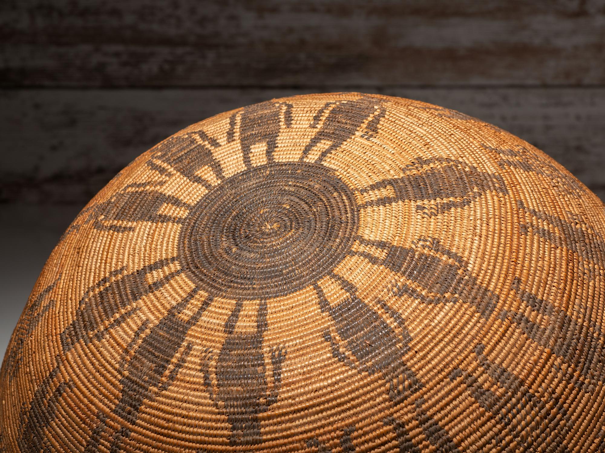 Apache Figural Basket