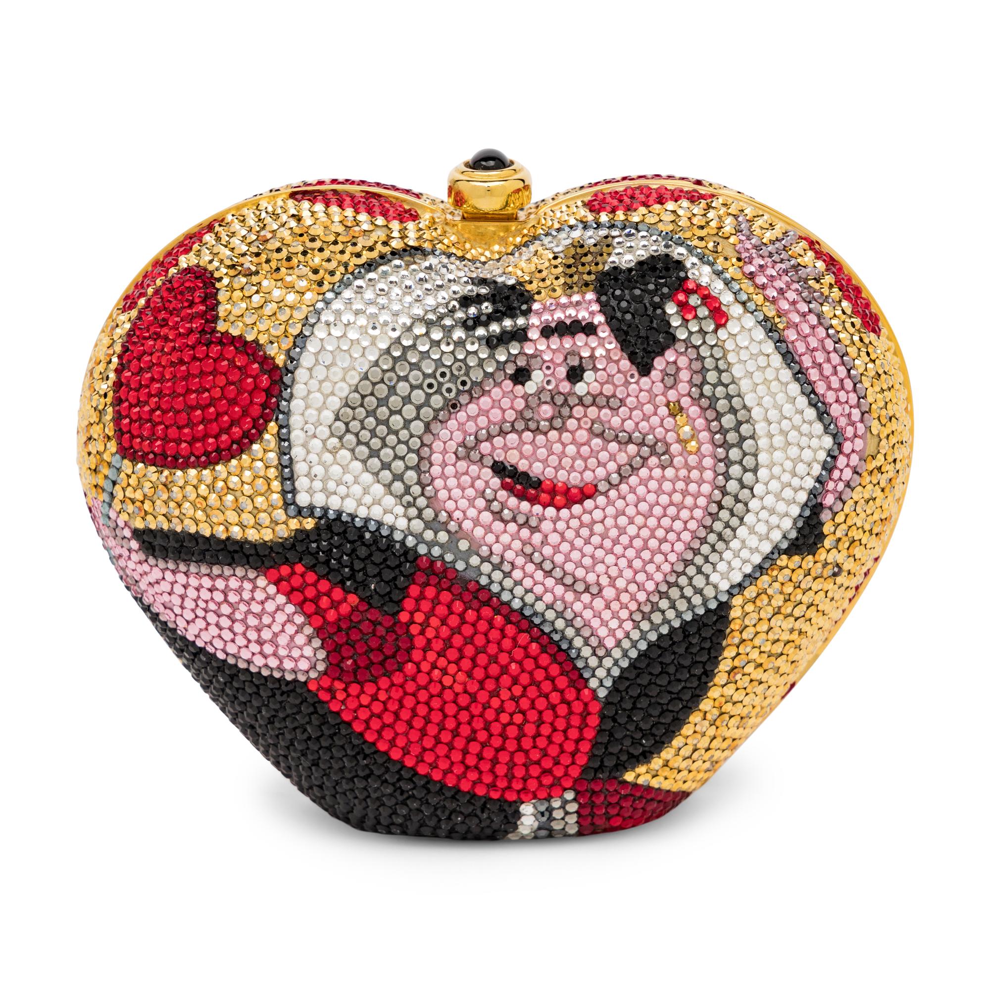 Judith Leiber, Queen of Hearts Minaudiere