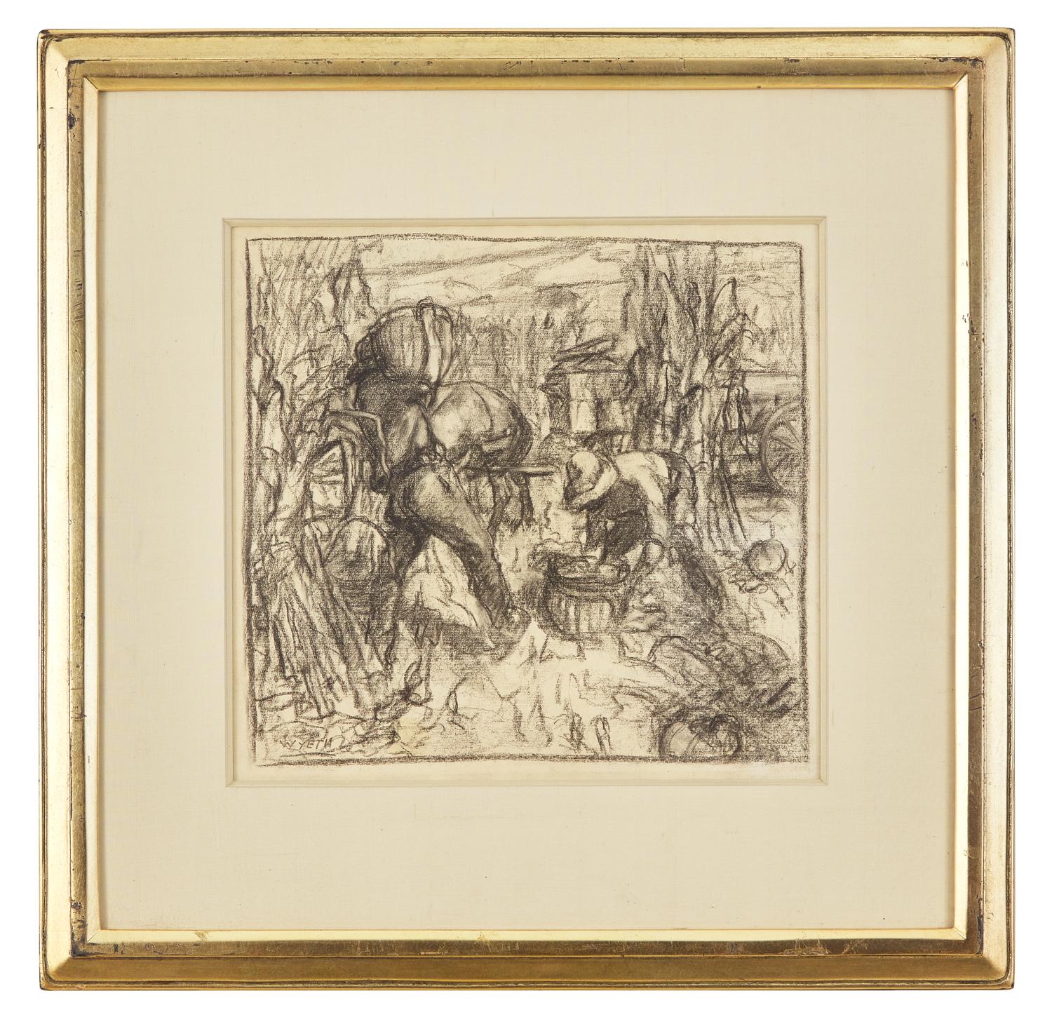 Untitled (Farm Scene) , c. 1938-42
