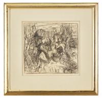 Untitled (Farm Scene) , c. 1938-42