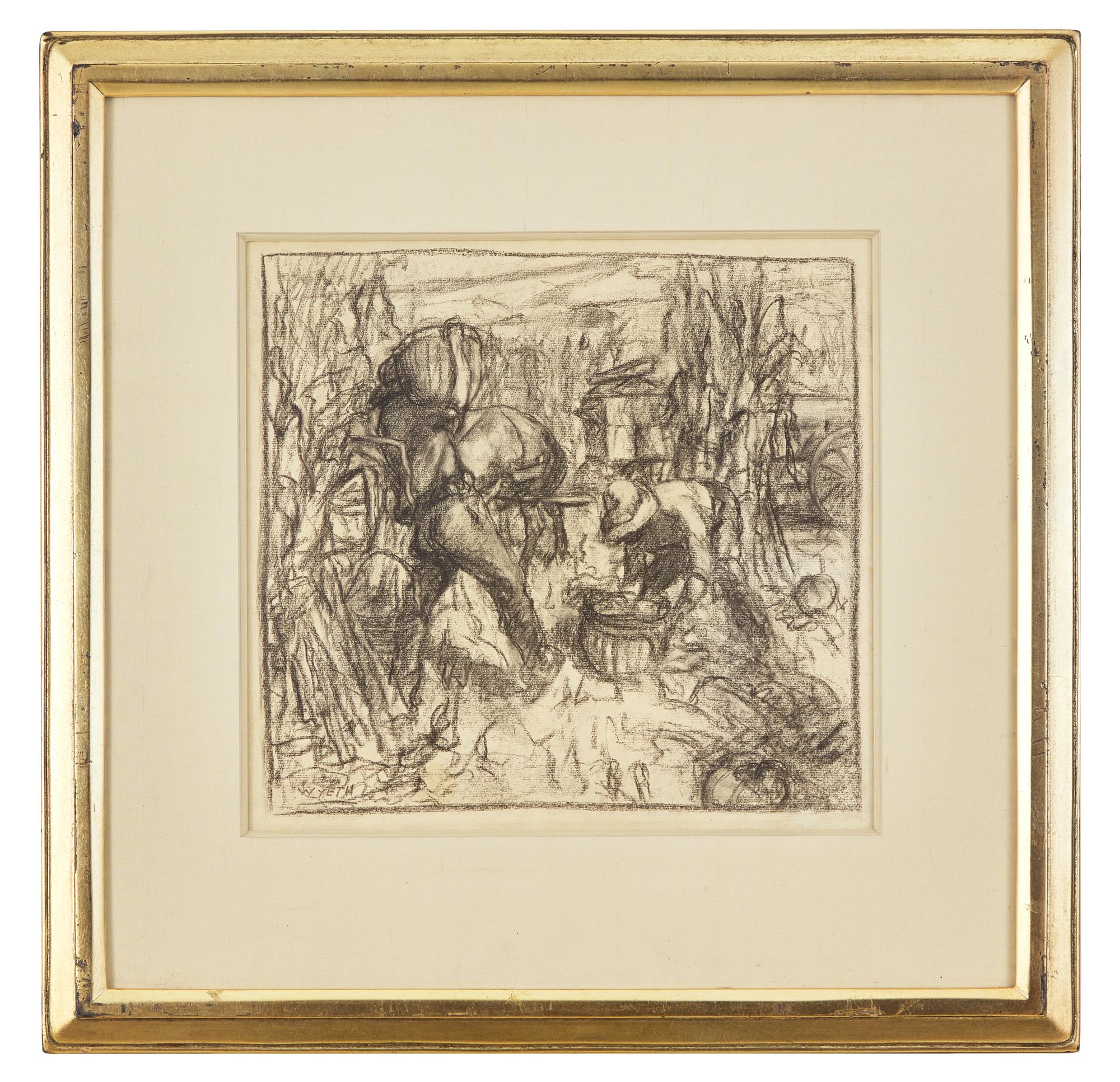 Untitled (Farm Scene) , c. 1938-42
