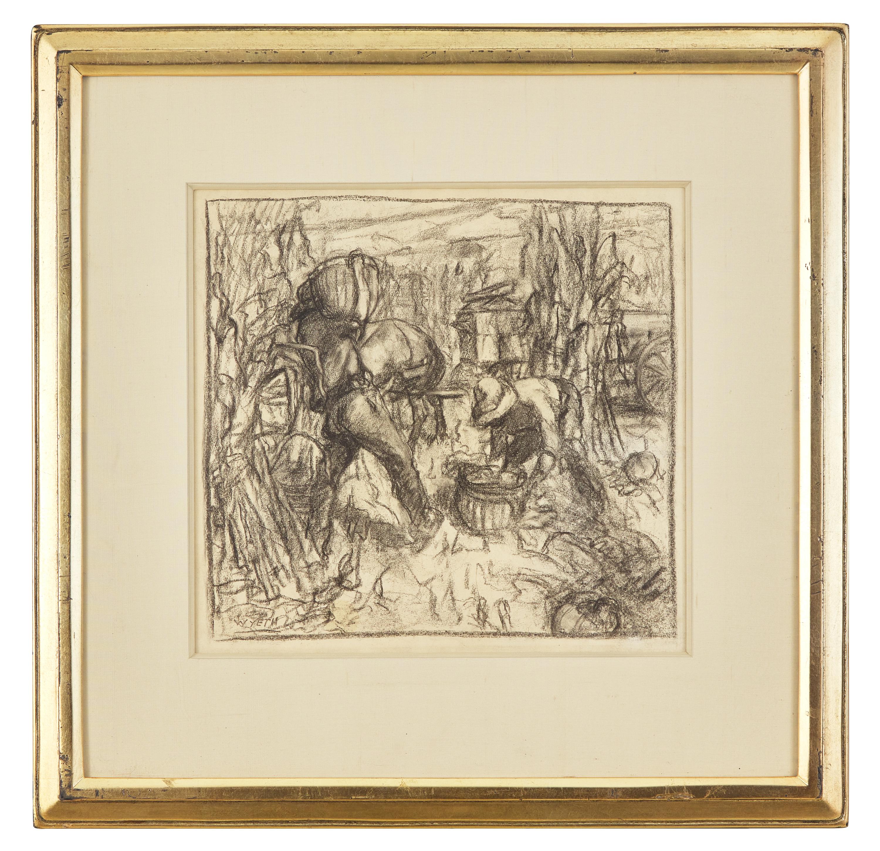 Untitled (Farm Scene) , c. 1938-42
