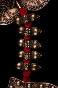 A Minangkabau Necklace with Buffalo Head