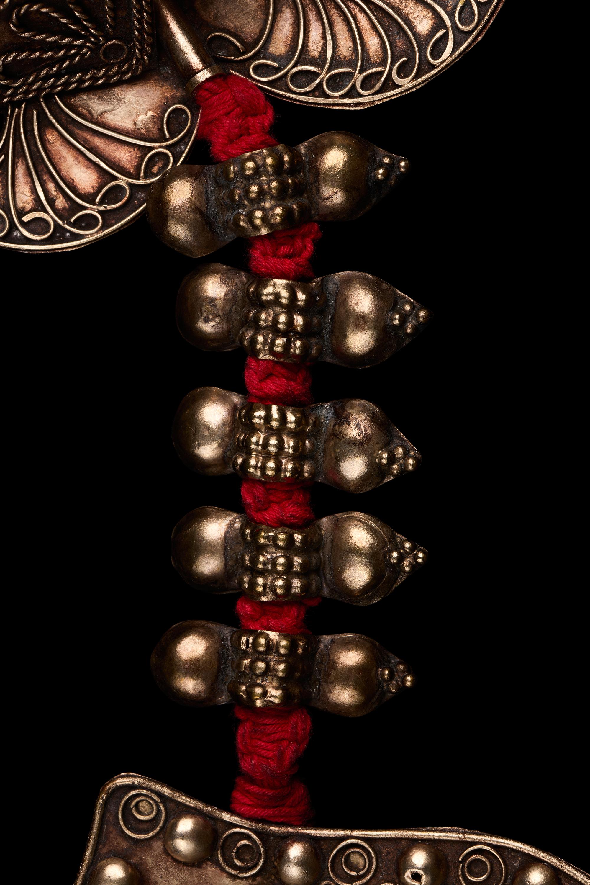 A Minangkabau Necklace with Buffalo Head