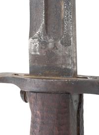 A Belgian Pistol and US M1905 Bayonet