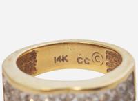 A Collection of Assorted Gold and Gemstone Rings