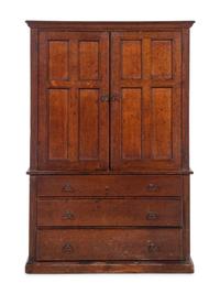 An English Oak Diminutive Cabinet